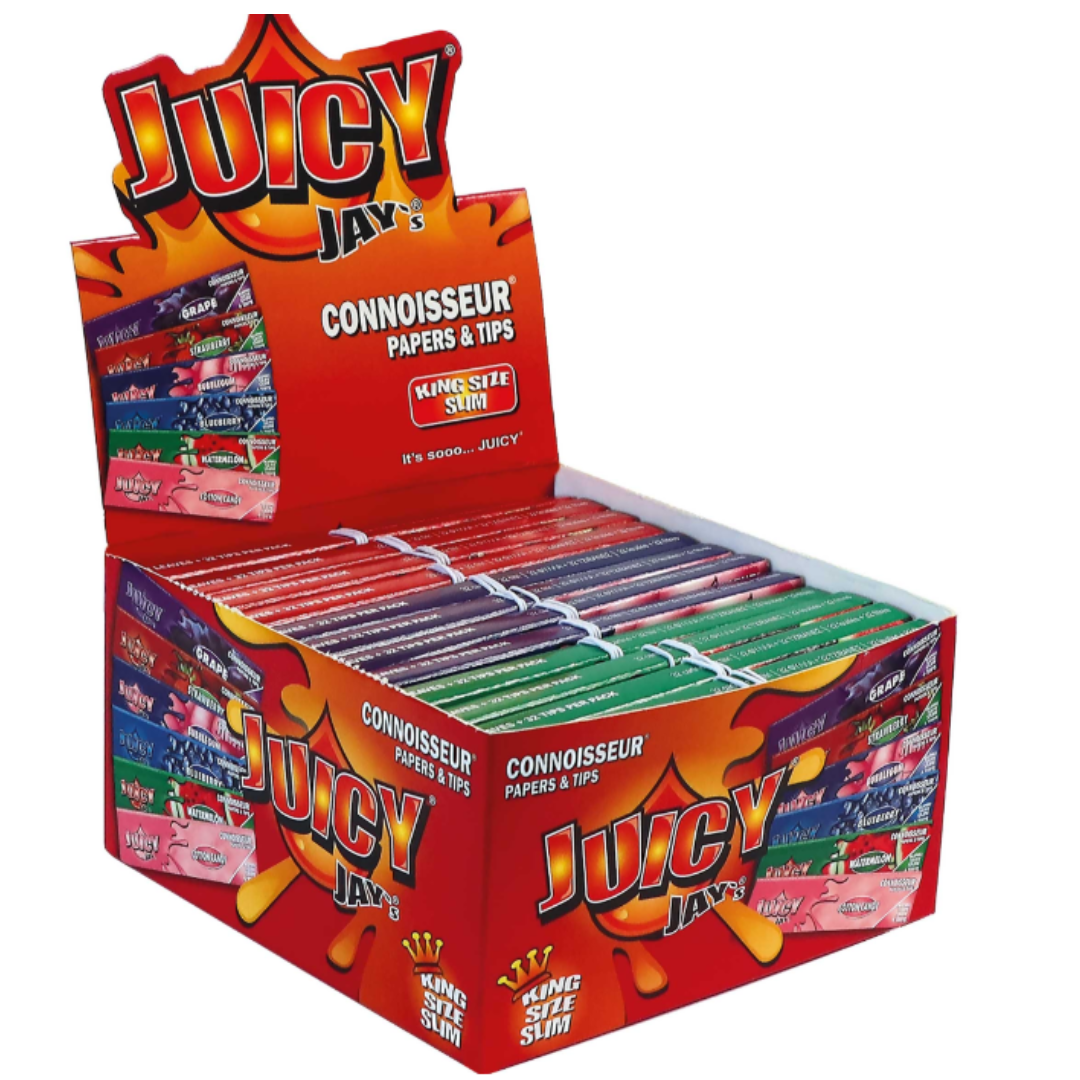 Juicy Jay's  papírky Mix přichutí s filtry