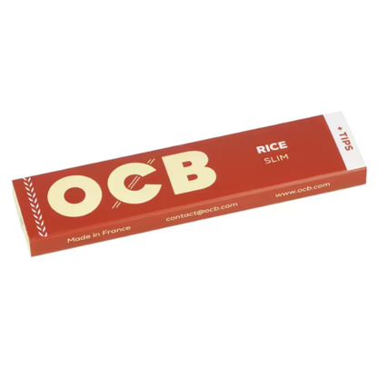 Papírky OCB Slim RICE+Filters