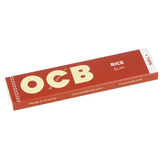 Papírky OCB Slim RICE+Filters
