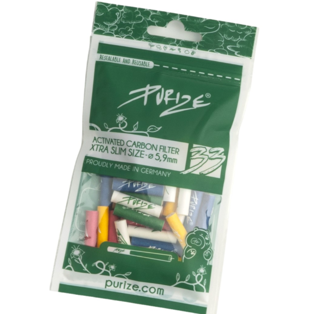 Purize uhlíkové filtry barevné 6mm,33ks