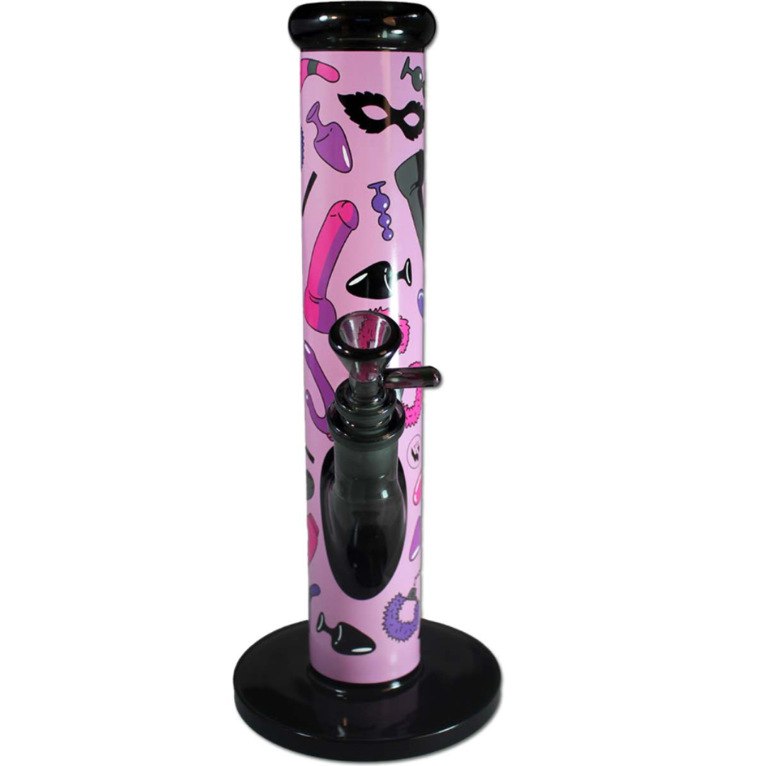 Black Leaf bong Sex toys 30cm