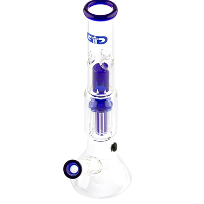 Grace Glass bong modrý shotgun 35cm