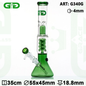 Grace Glass green boys s perkolací 35cm