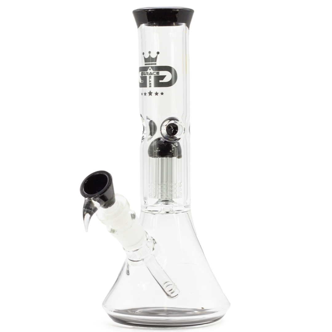 Grace Glass black tree-arm percolator 27,5cm