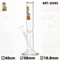 Mushroom bong s houbami a žabkou 40cm
