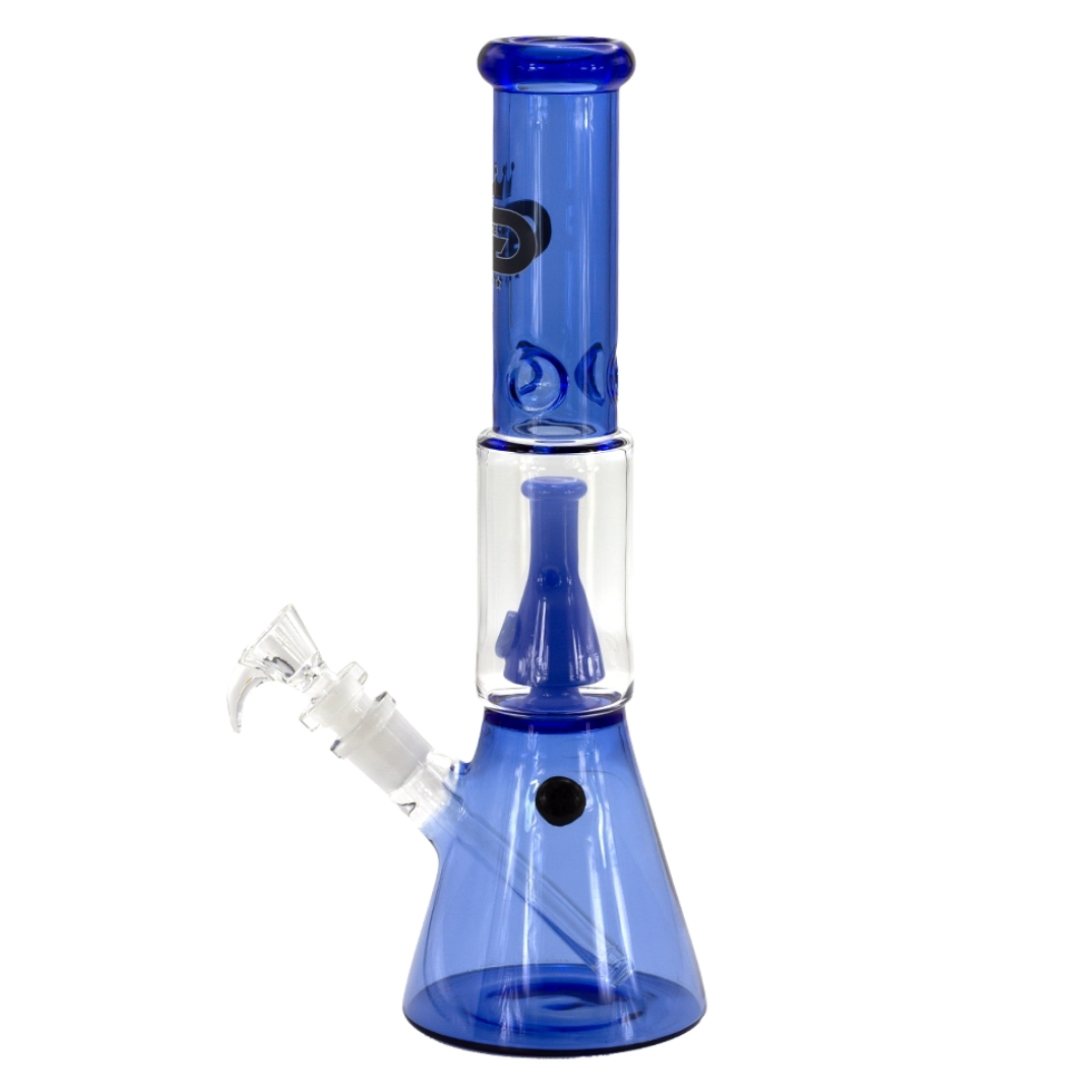 Grace Glass modrý s perkolací 35cm