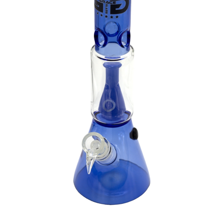 Grace Glass modrý s perkolací 35cm