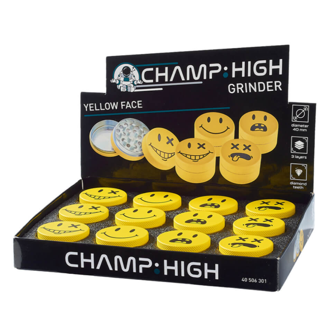 Champ High drtička smajlík 3 díly – 40mm