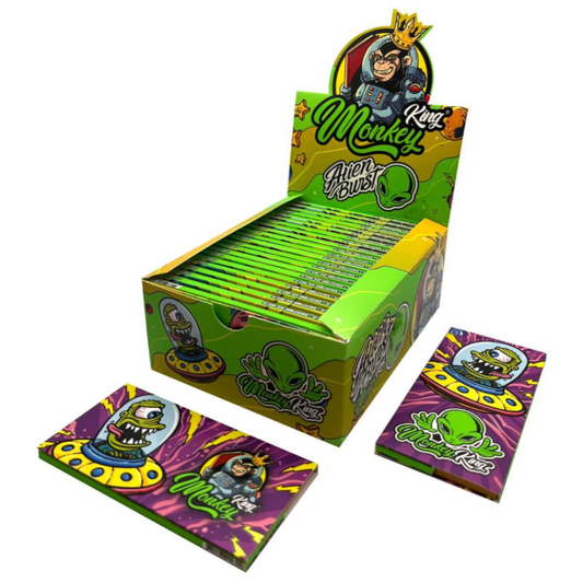 Monkey King Kit Holographic, Alien papírky s filtry a podložkou
