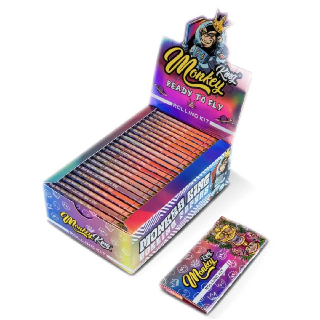 Monkey King Kit Holographic, Alien papírky s filtry a podložkou