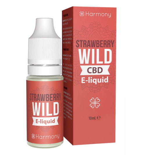 Harmony CBD Liquid Strawberry wild  10ml, 100 mg CBD