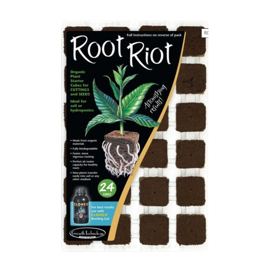 ROOT RIOT 24 Sponges Tray - sadbovací kostky vč. sadbovače