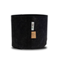 ROOT POUCH BLACK - Textilní květináč, 3,8l