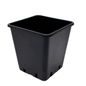 TEKU čtyřhranný květináč, 15x15x20cm, objem 3,5l, tvrdý plast