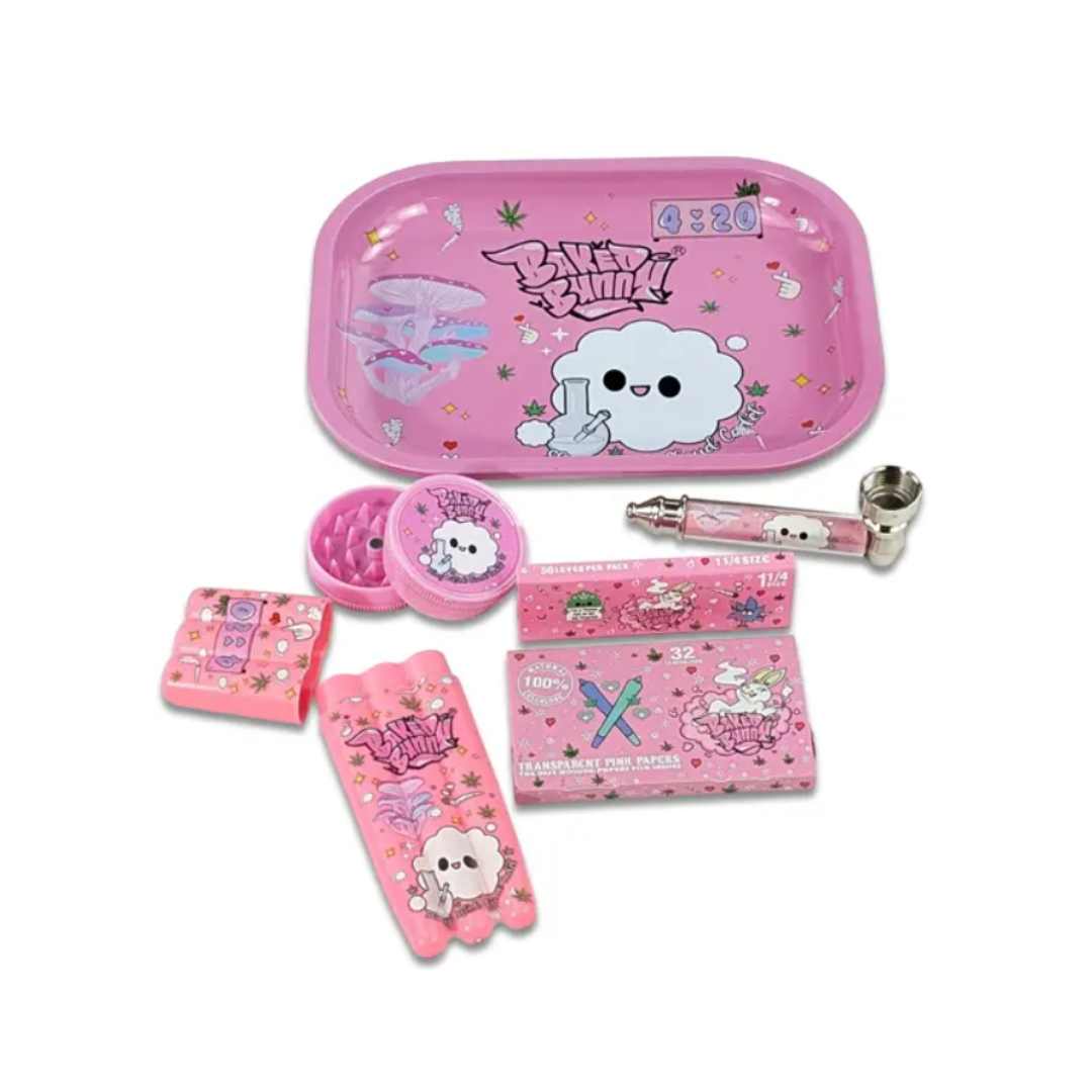 Set bunny velký růžový
