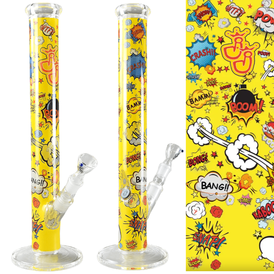 Bong JJ colour com žlutý 45cm