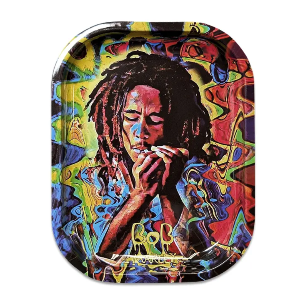 Podložka malá kov Bob Marley 18*14cm