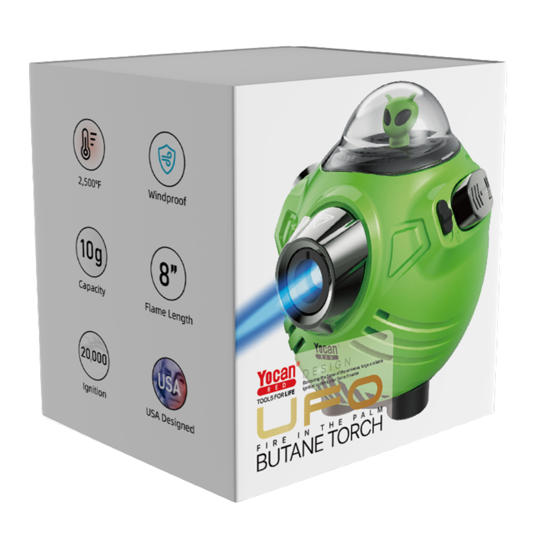 Youcan zapalovač ufo zelená maxi