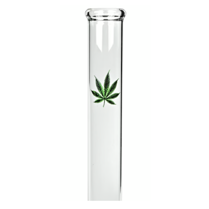 Skleněný bong Leaf, 46cm