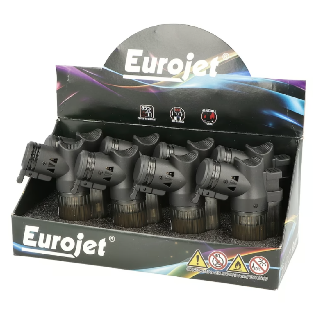 Zapalovač Eurojet Torch Transparent, 3xJet