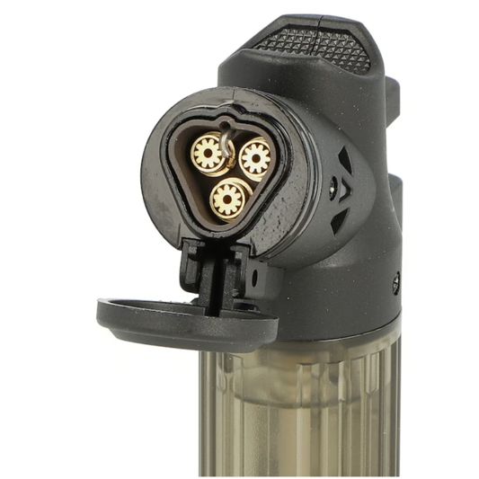 Zapalovač Eurojet Torch Transparent, 3xJet