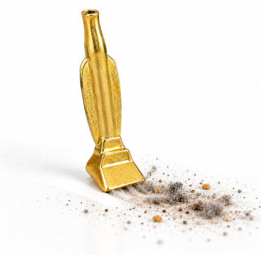Sniff vacuum cleaner - gold design