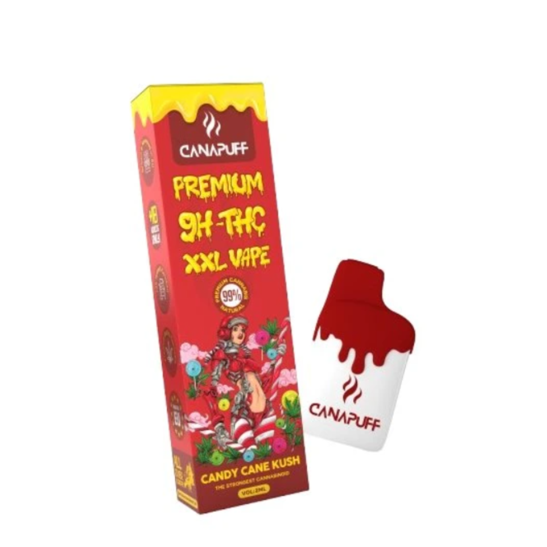 Canapuff Vape Candy Cane Kush XXL  99% 9H-THC 2ml
