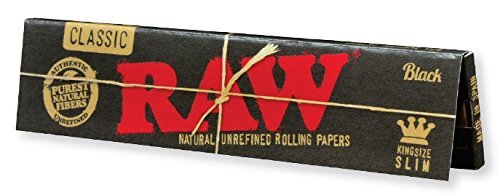 Papírky RAW Classic Black