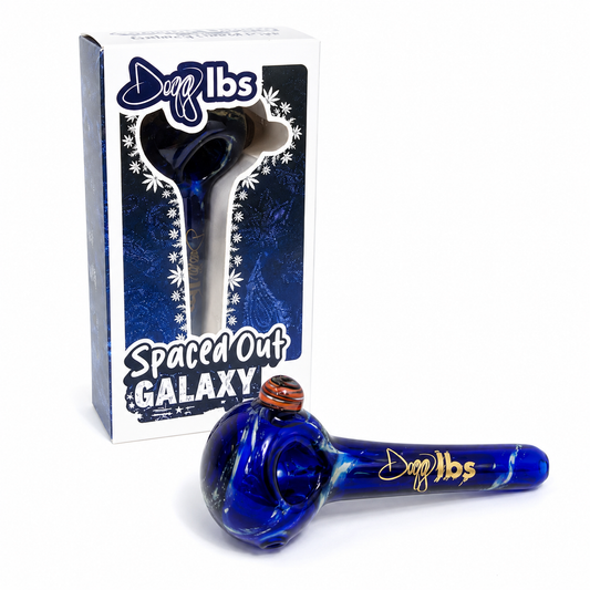 Snoop Dogg LBS Spaced Out Galaxy – skleněná dýmka 12,7 cm