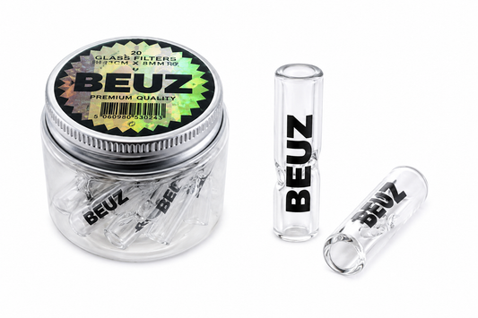 BEUZ skleněné filtry 3 cm × 8 mm – 1 kus