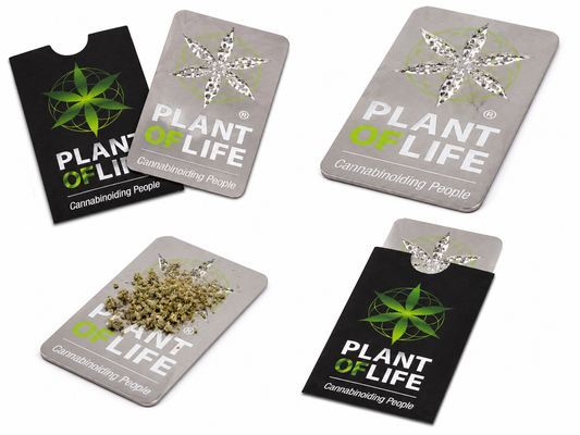 Drticí karta Plant of Life Silver