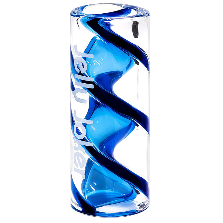 Skleněný náustek se spirálou – 12 mm, 3 cm