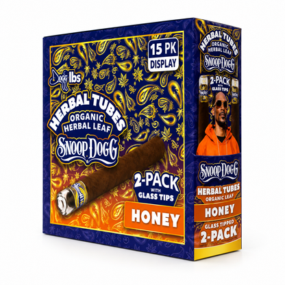 Dogg Lbs × Snoop Dogg Honey – dutinky se skleněným náustkem