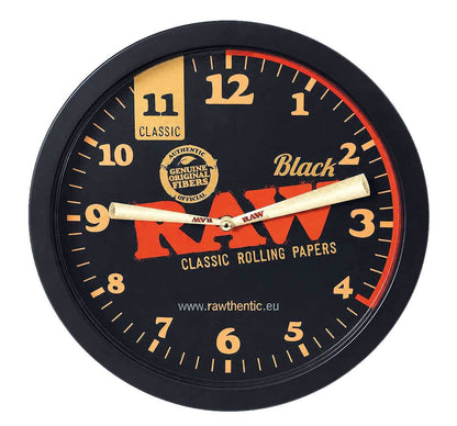 RAW Black Stash Wall Clock nástěnné hodiny s úložným prostorem