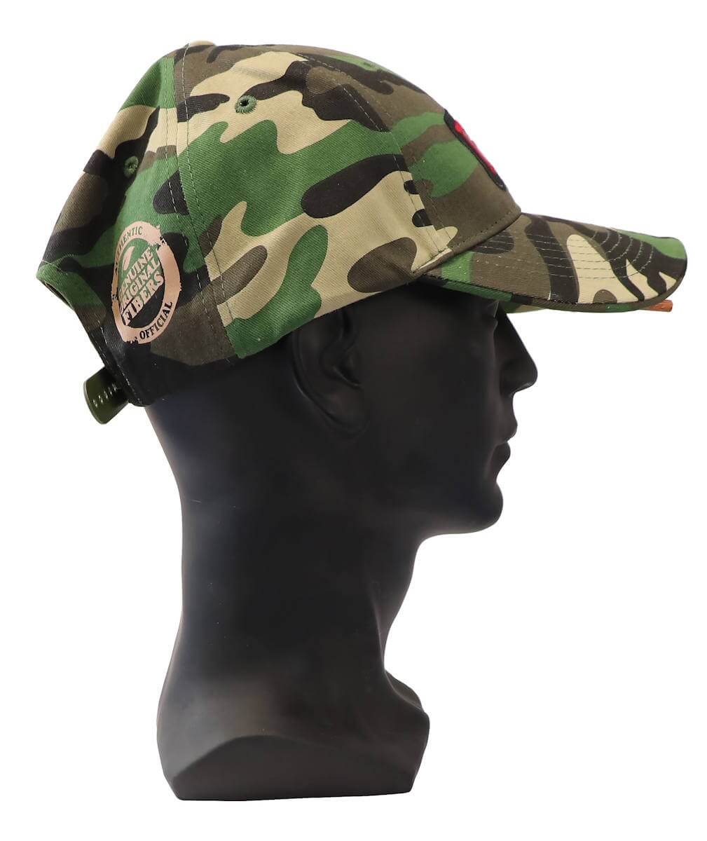 RAW Camo Hat with Poke