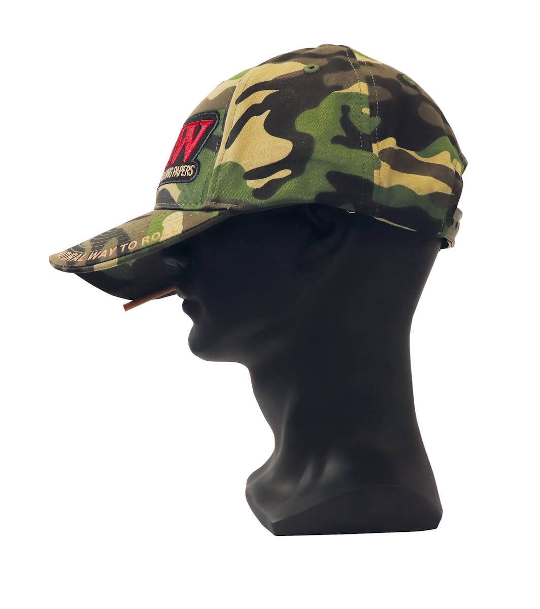 RAW Camo Hat with Poke