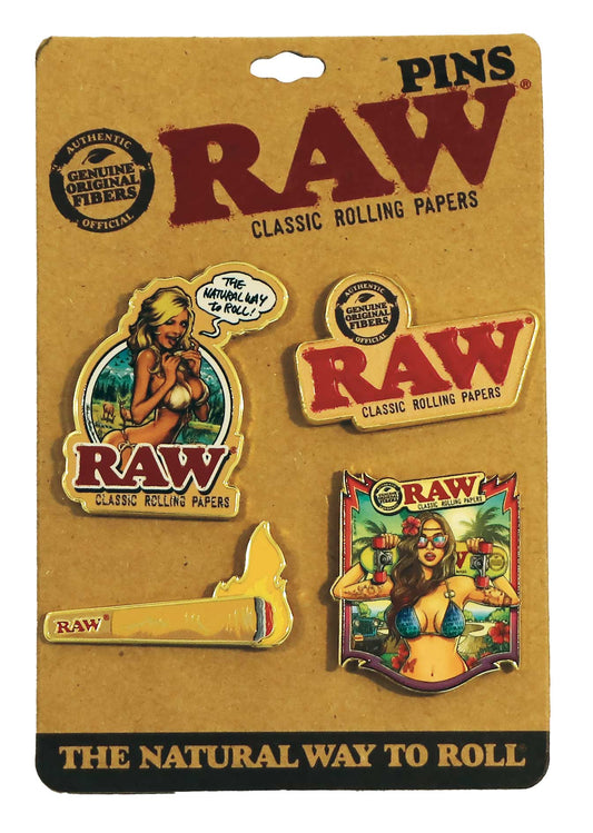 RAW odznaky – sada 4 motivů