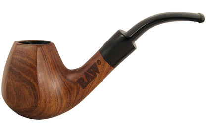 RAW Wooden Pipe – ručně vyřezávaná dřevěná dýmka