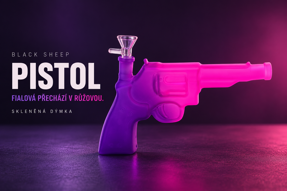 Black Sheep Pistol – fialová přechází v růžovou