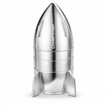Champ High Mini Spaceship 50 mm – stříbrná drtička