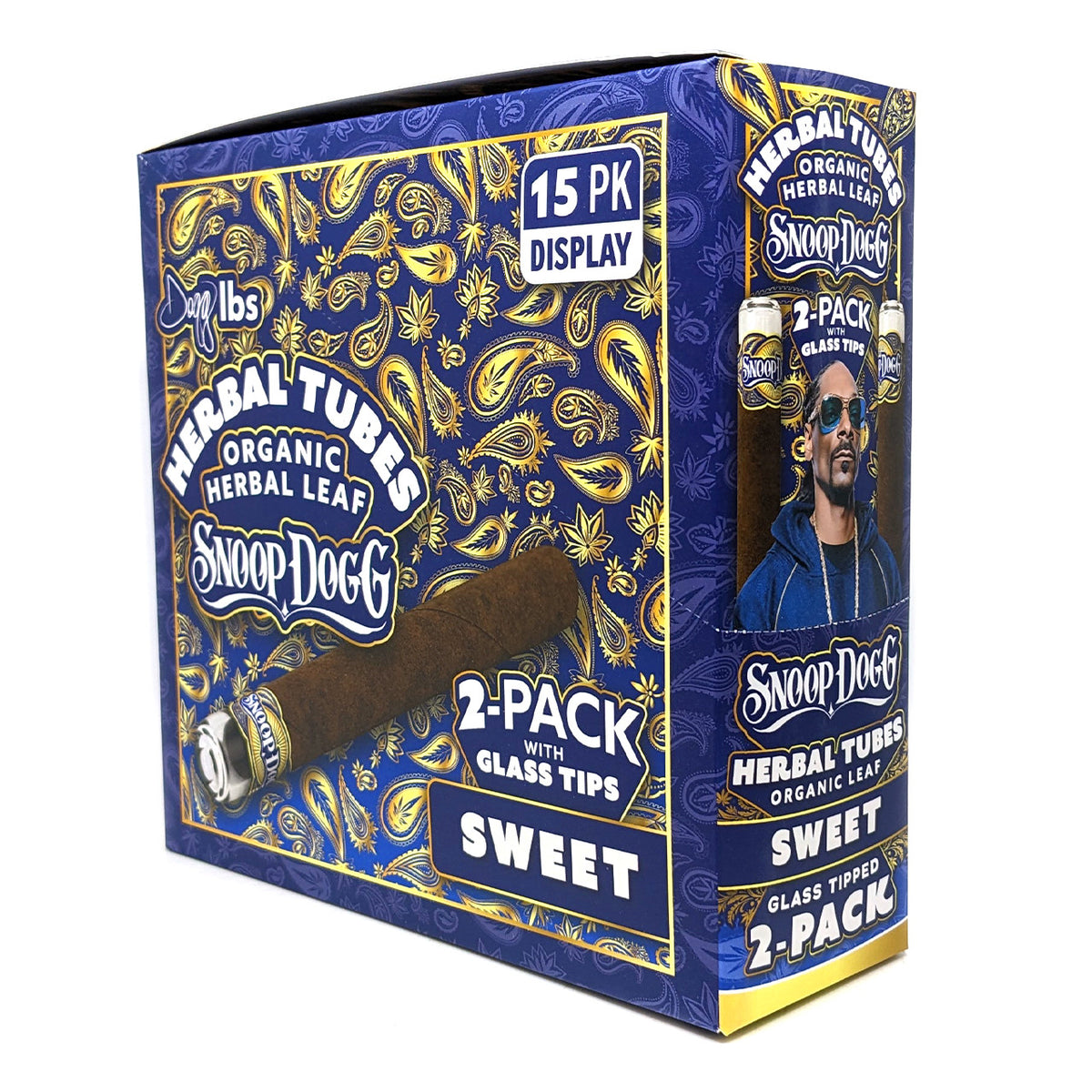 Dogg Lbs Sweet – prodejní displej 15 balení po 2 dutinkách; prodej po jednom balení