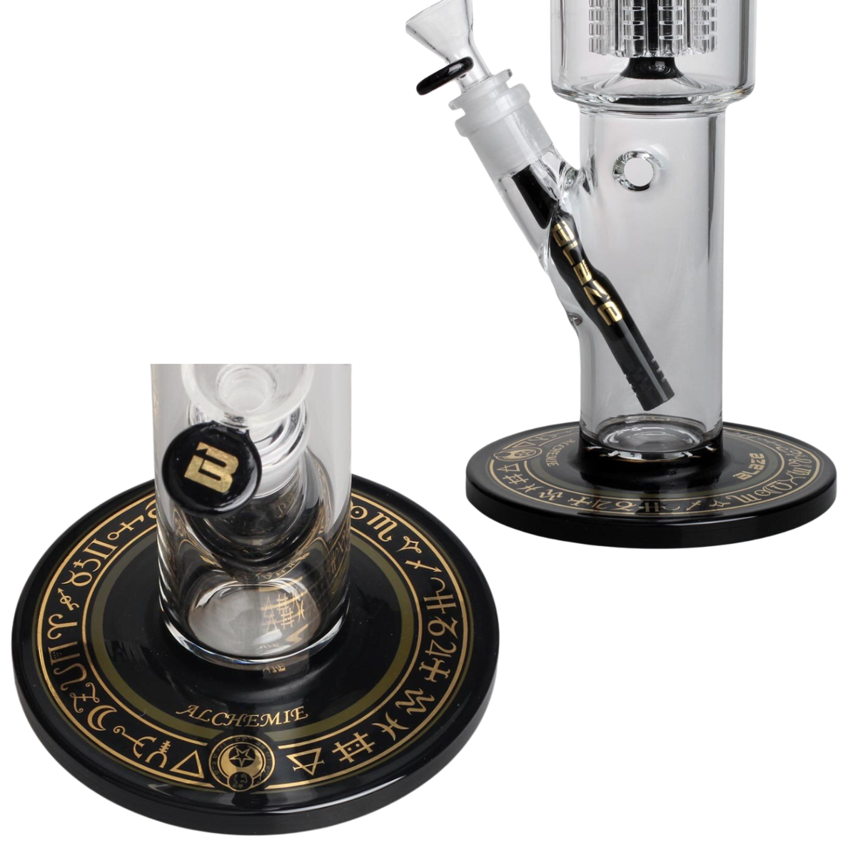 BLAZE ALCHEMIE Icebong s 10-ramennou stromovou perkulací 48cm