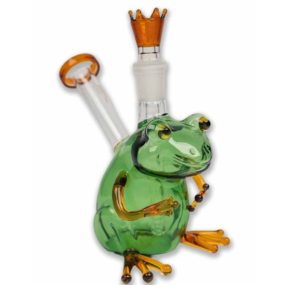 Black Leaf Bong King Frog 15,5 cm