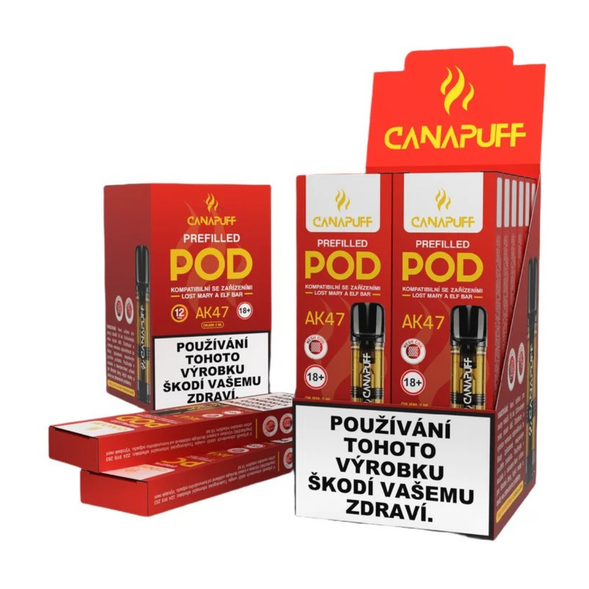 Canapuff POD – AK47 – 2 ml