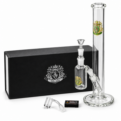 Jelly Joker Travelcase – skleněný bong 45 cm v kufru s příslušenstvím
