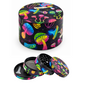 Kovová drtička Shrooms 63 mm – čtyřdílná