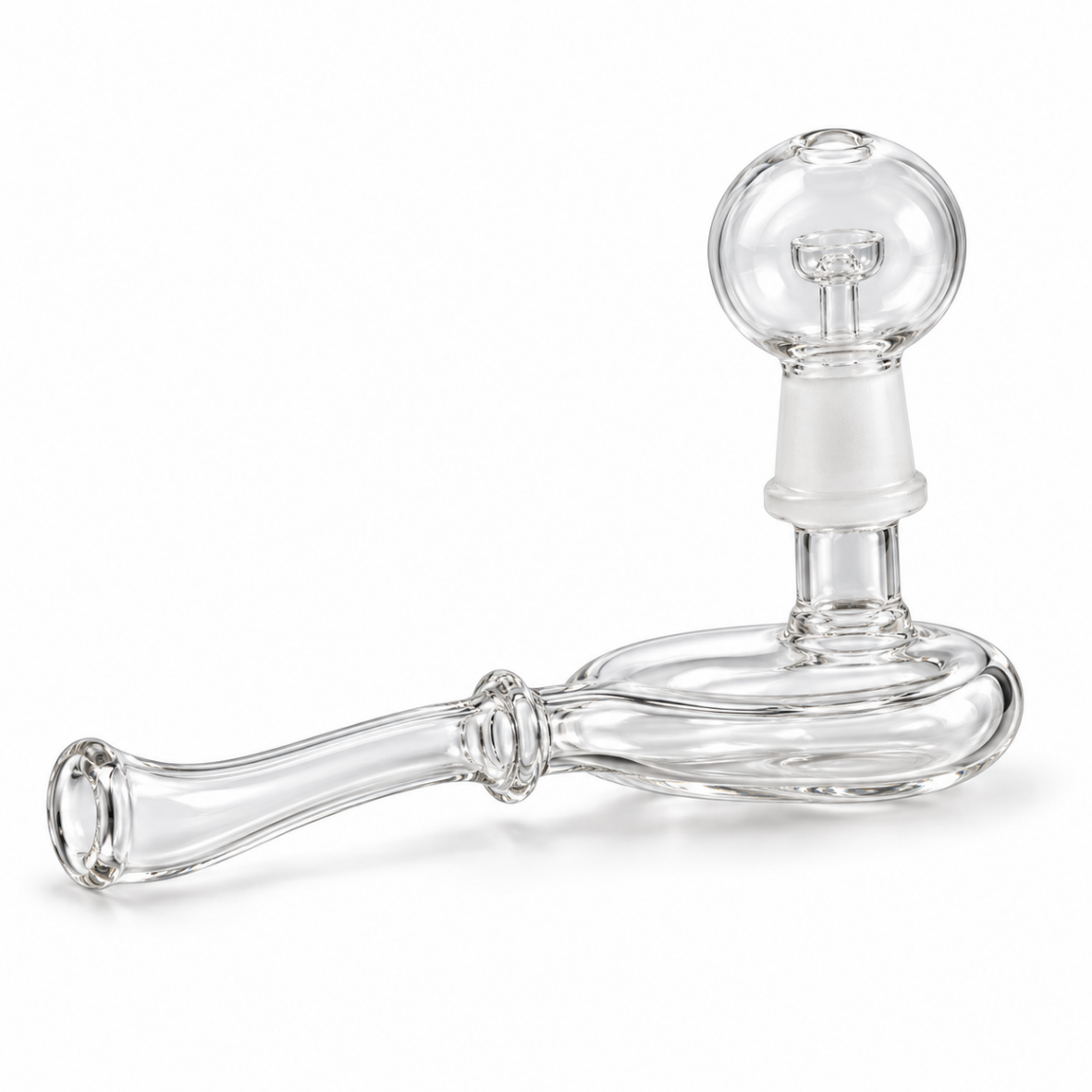 Skleněná olejová dýmka Drilly 14 cm – zábrus 18,8 mm
