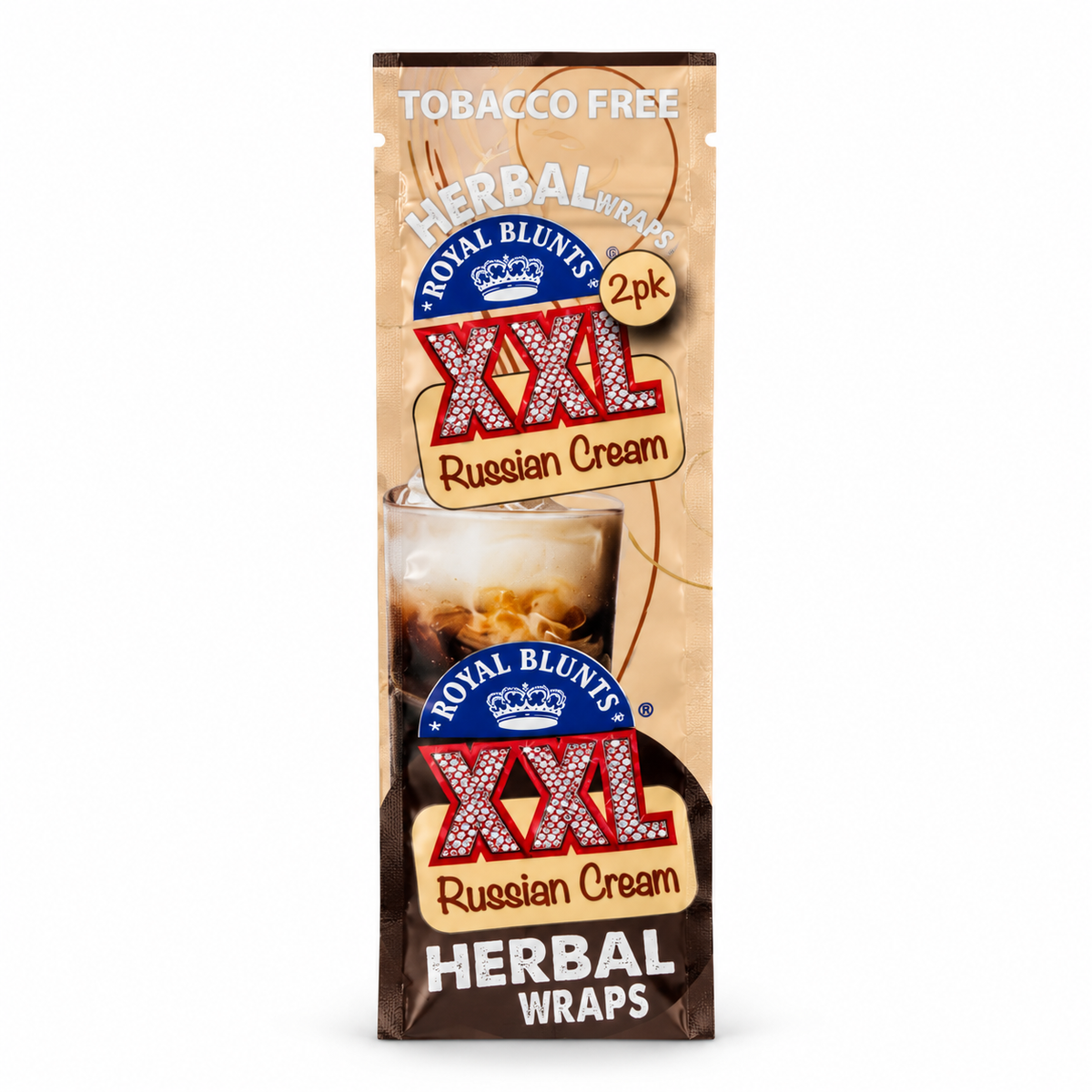 Hemparillo XXL Russian Cream – jeden sáček se 2 wrapy