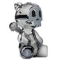 HEMPER Scare Bears XL – kouřově černý skleněný bong s motivem lebky, 18 cm