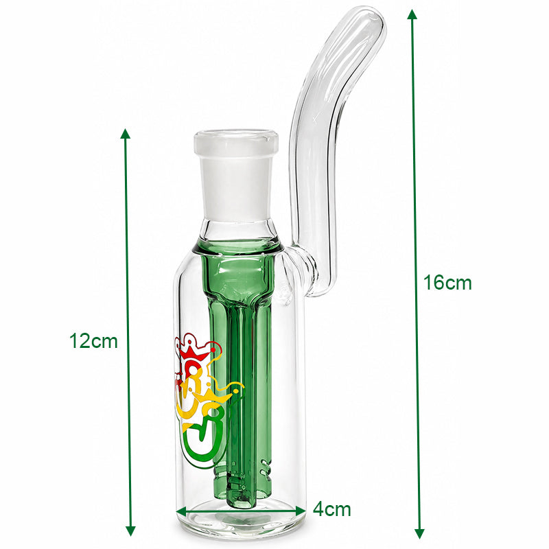 Rozměry bubbleru Bat: celková výška 16 cm, tělo 12 cm a průměr 4 cm